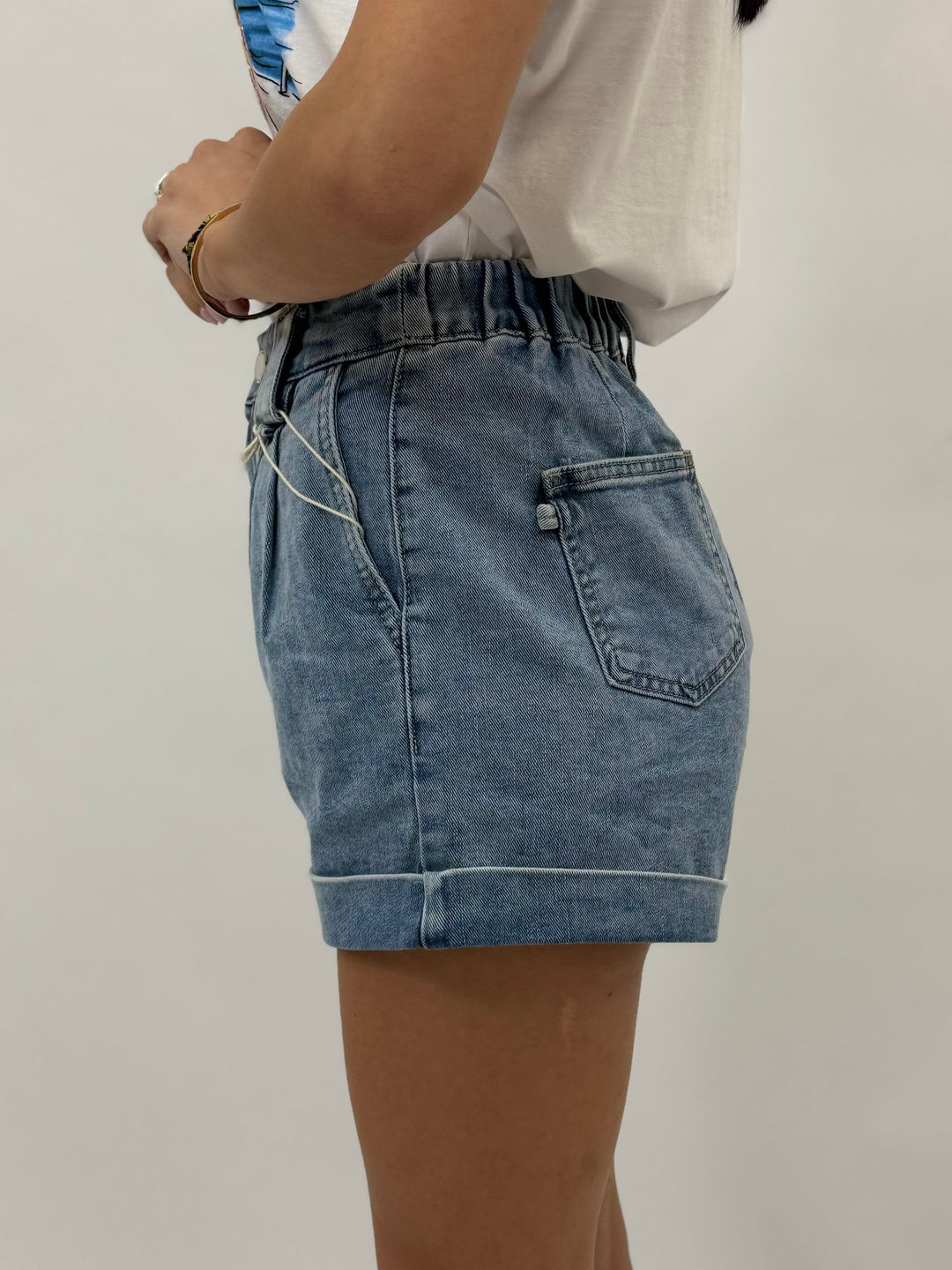 Simone™  |  Cuffed soft luxurious fabrics Shorts