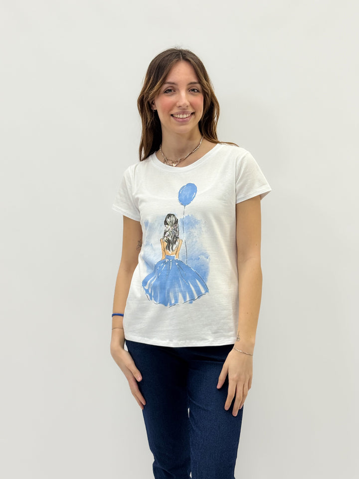 Talita™  |  soft luxurious fabrics T-shirt Petite Print