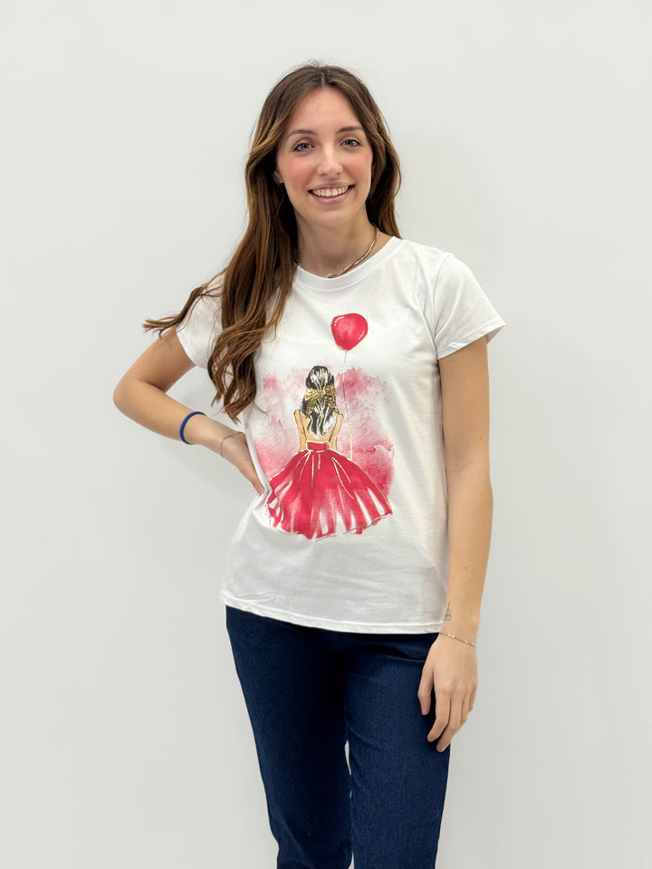 Talita™  |  soft luxurious fabrics T-shirt Petite Print