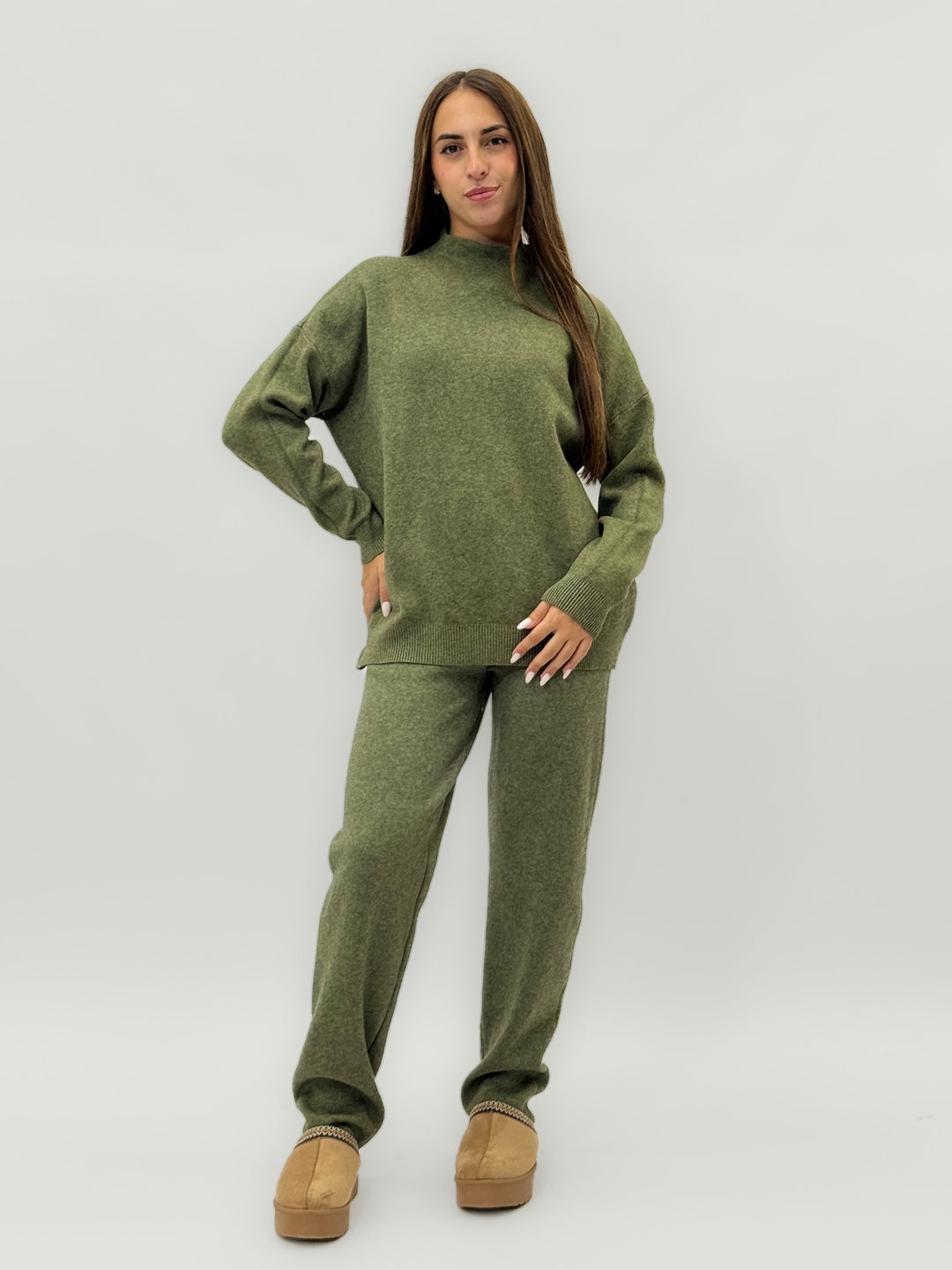 Liezel™  |  Premium Knitted High-neck Trousers