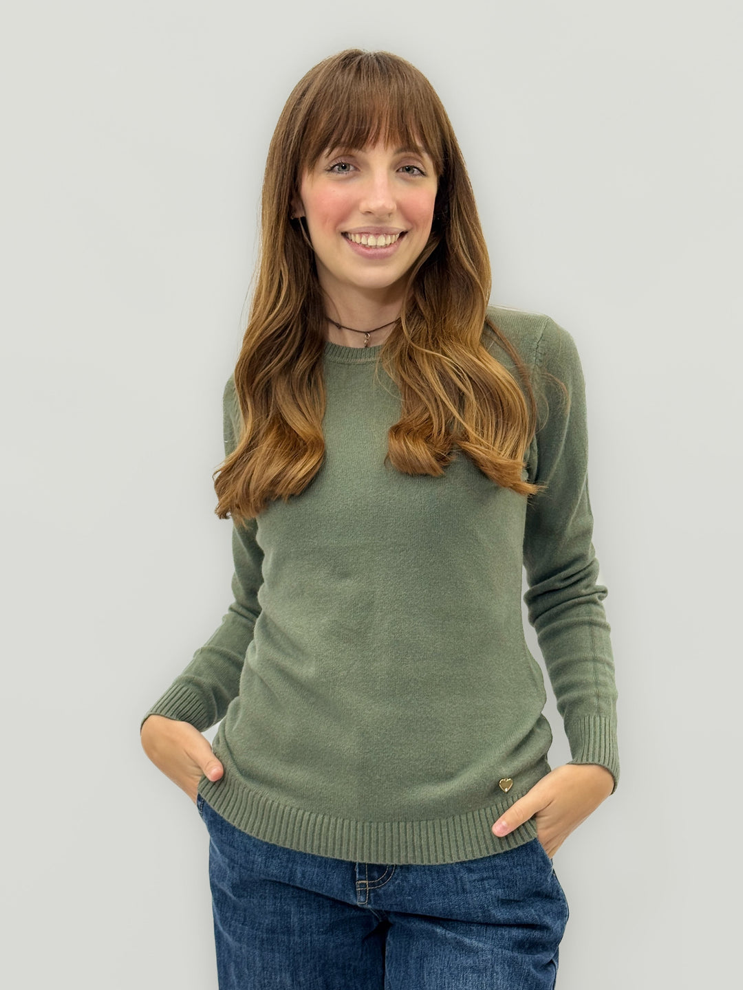 Mariska™  |  Basic Soft Crew Jumper