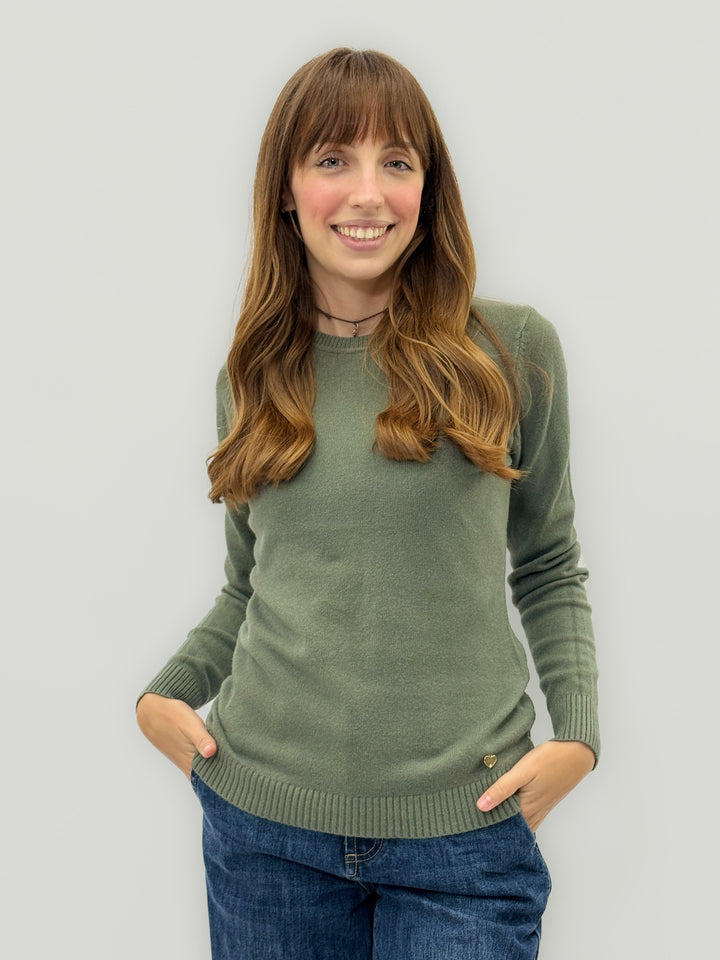 Mariska™  |  Basic Soft Crew Jumper