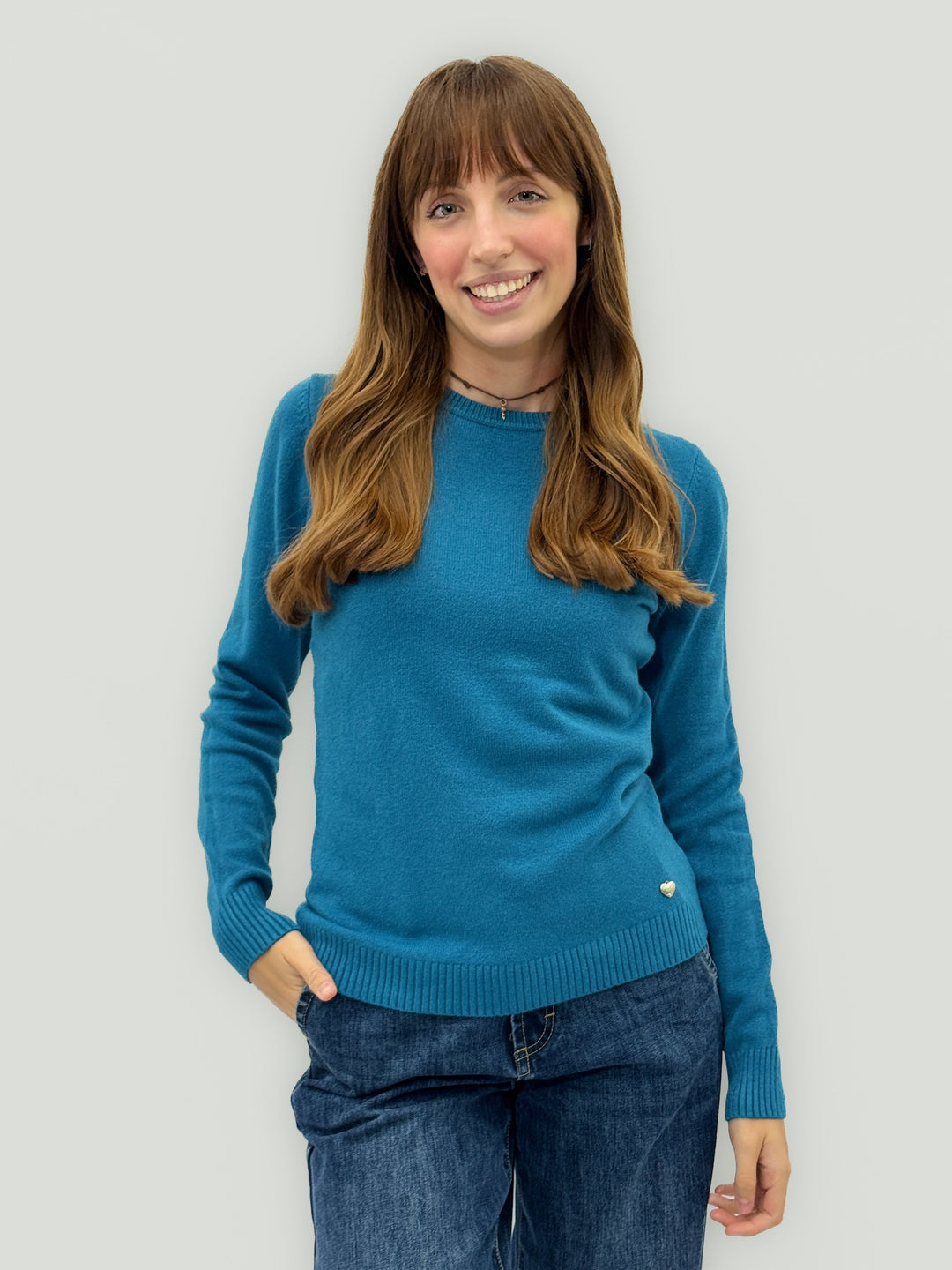 Mariska™  |  Basic Soft Crew Jumper