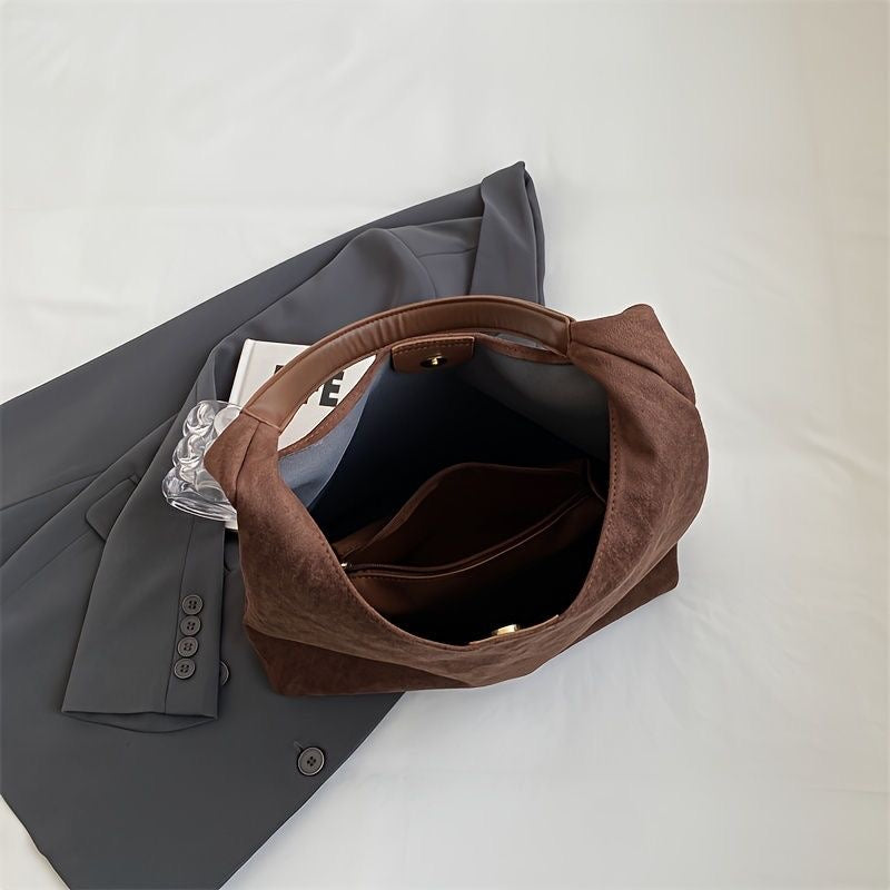 Premium Suede Tote Bag for Women – Elegant Everyday Bag