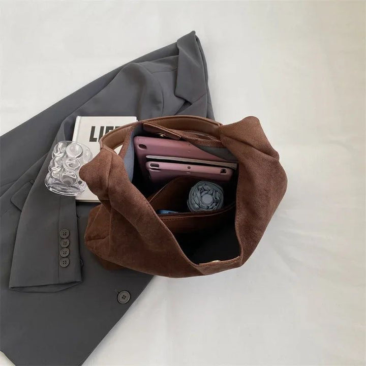 Premium Suede Tote Bag for Women – Elegant Everyday Bag