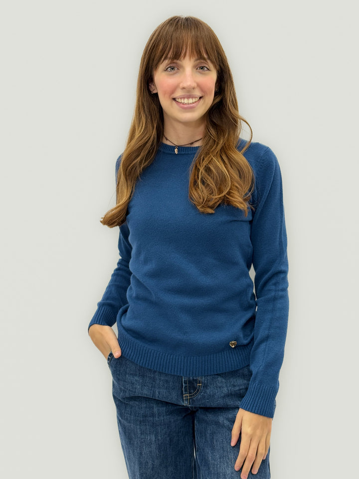 Mariska™  |  Basic Soft Crew Jumper