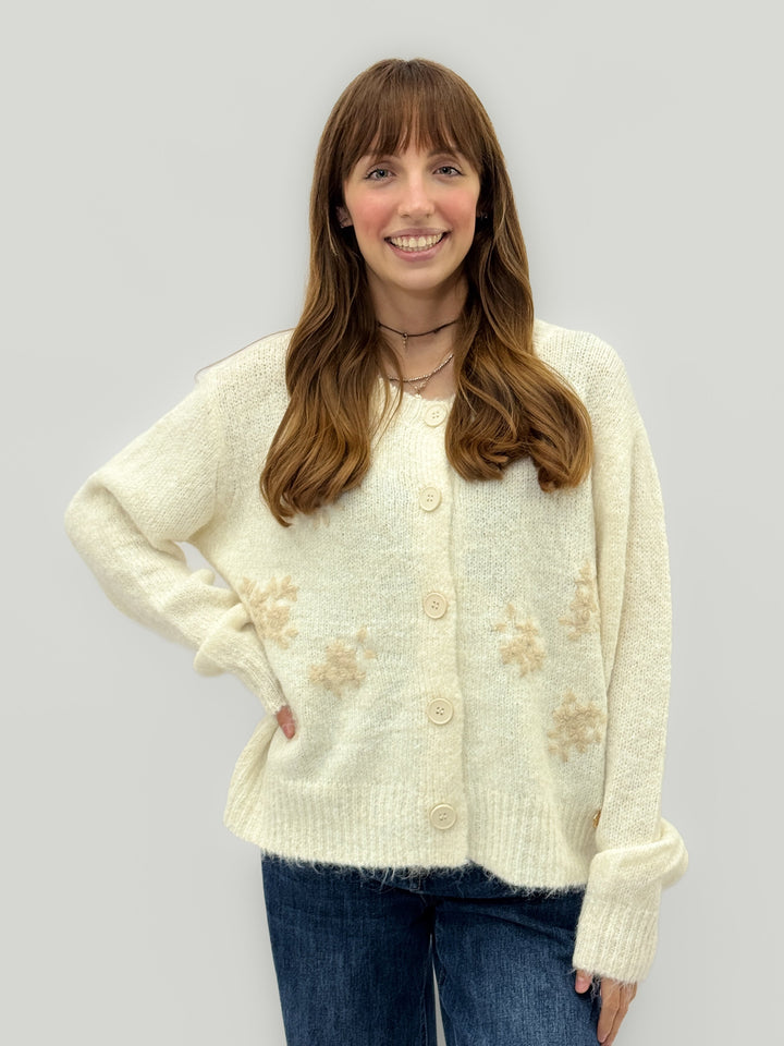 Yana™  |  Soft Cardigan Flower Fit