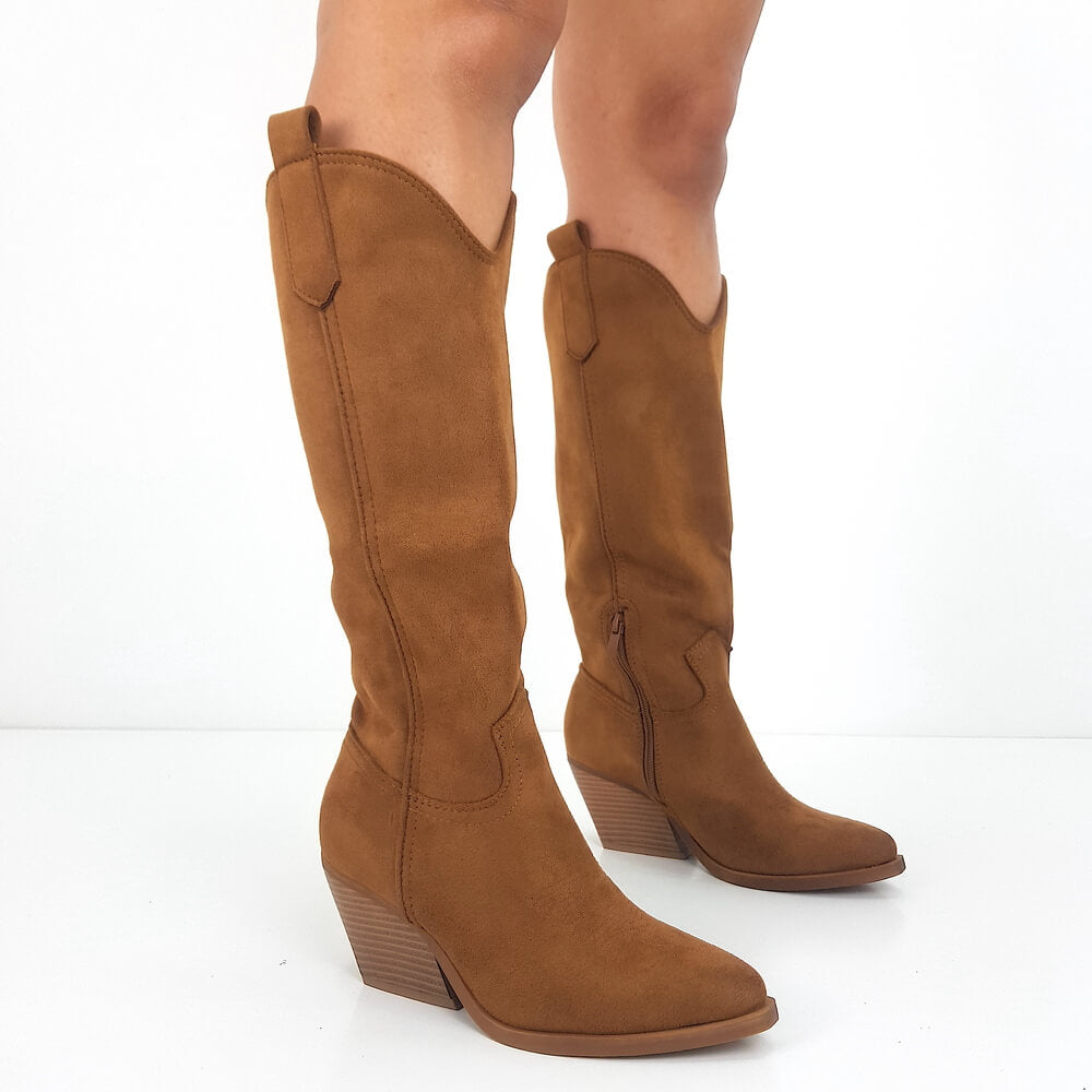 Adele™  |  Wide-heeled Cowboy Boots