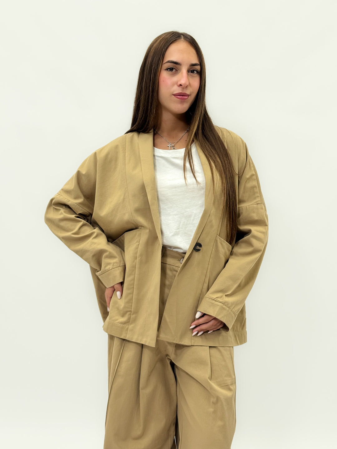 Yael™  |  soft luxurious fabrics Jacket Button
