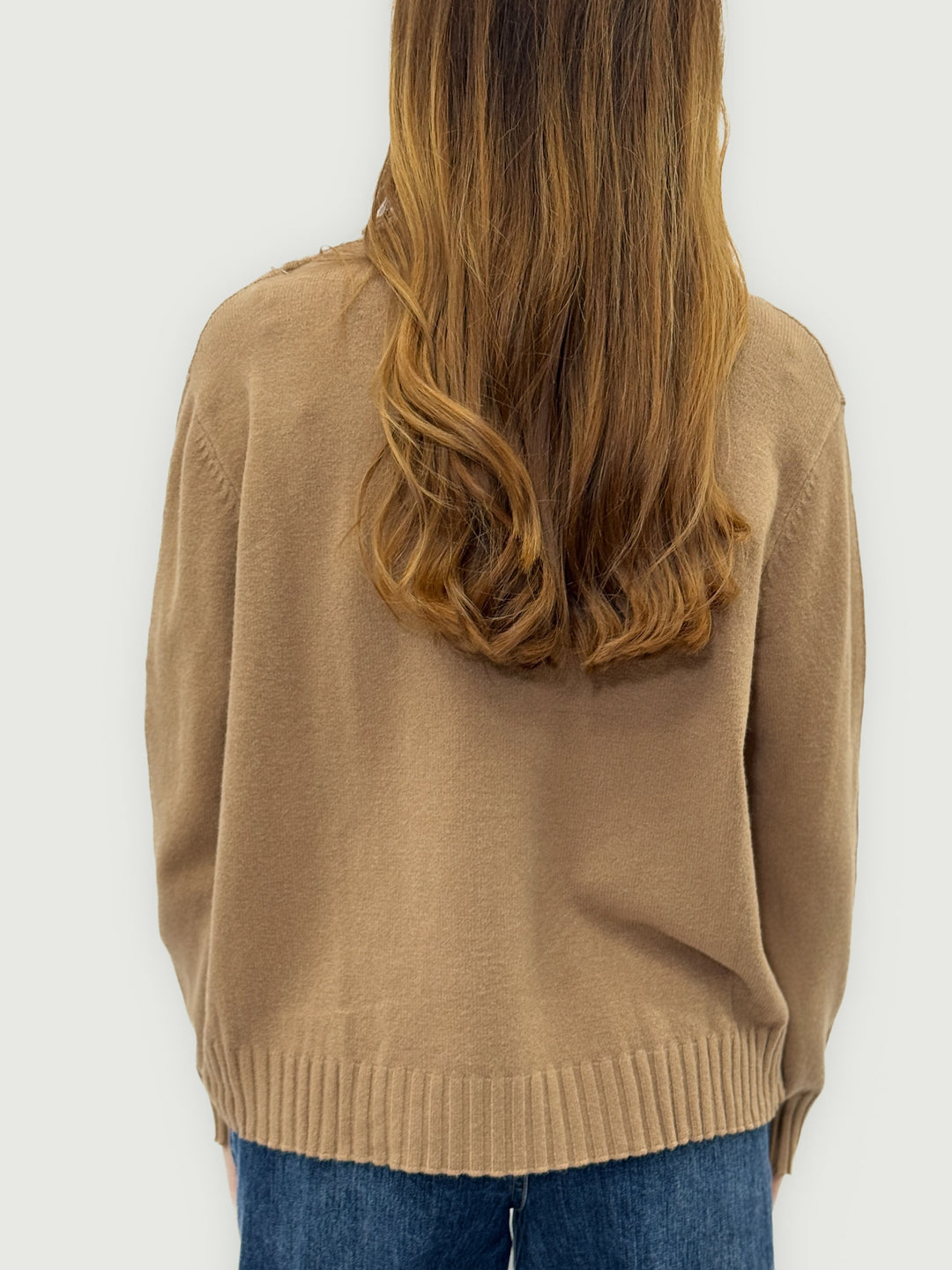 Wilma™  |  Turtleneck Sweater Braids