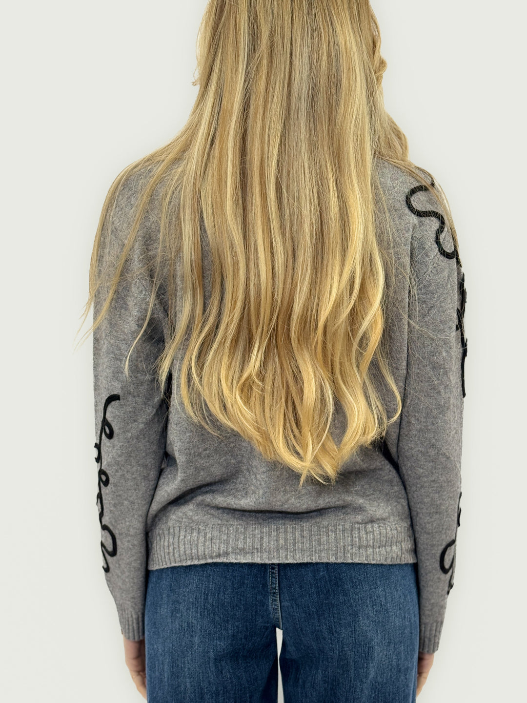 Emma & Rose embroidered knit jumper — women's knitwear