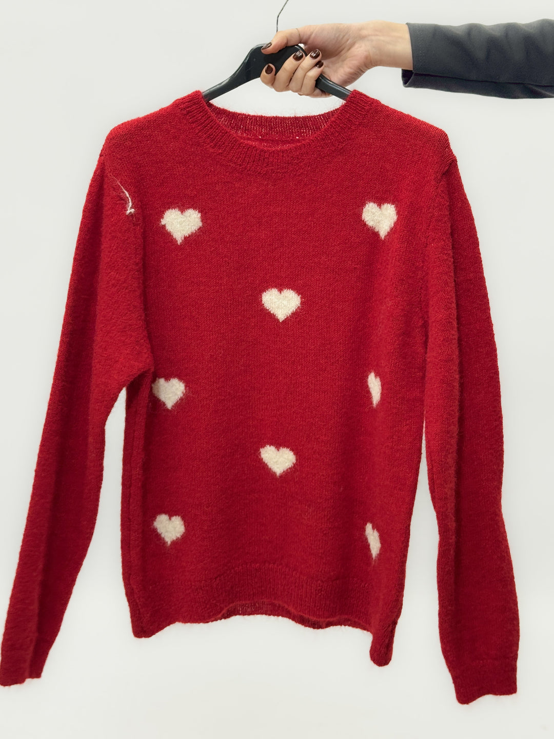 Francien™  |  Wool Blend Sweater Hearts
