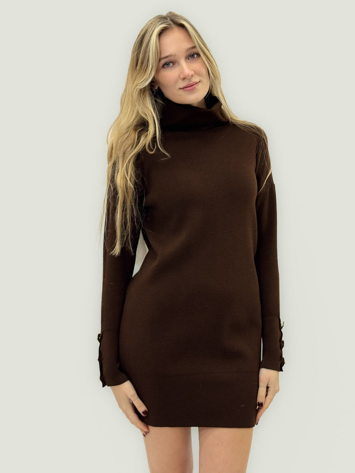 Emma & Rose soft knit turtleneck — women's knitwear