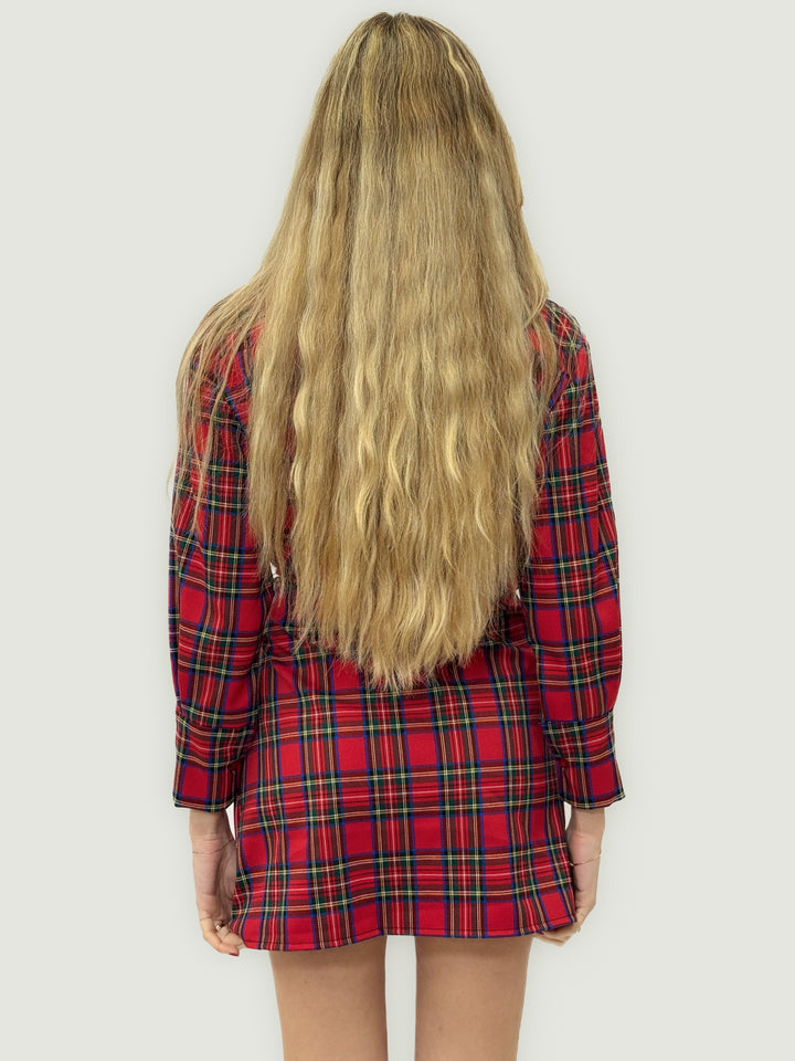 Vera™  |  Tartan Wrap Dress
