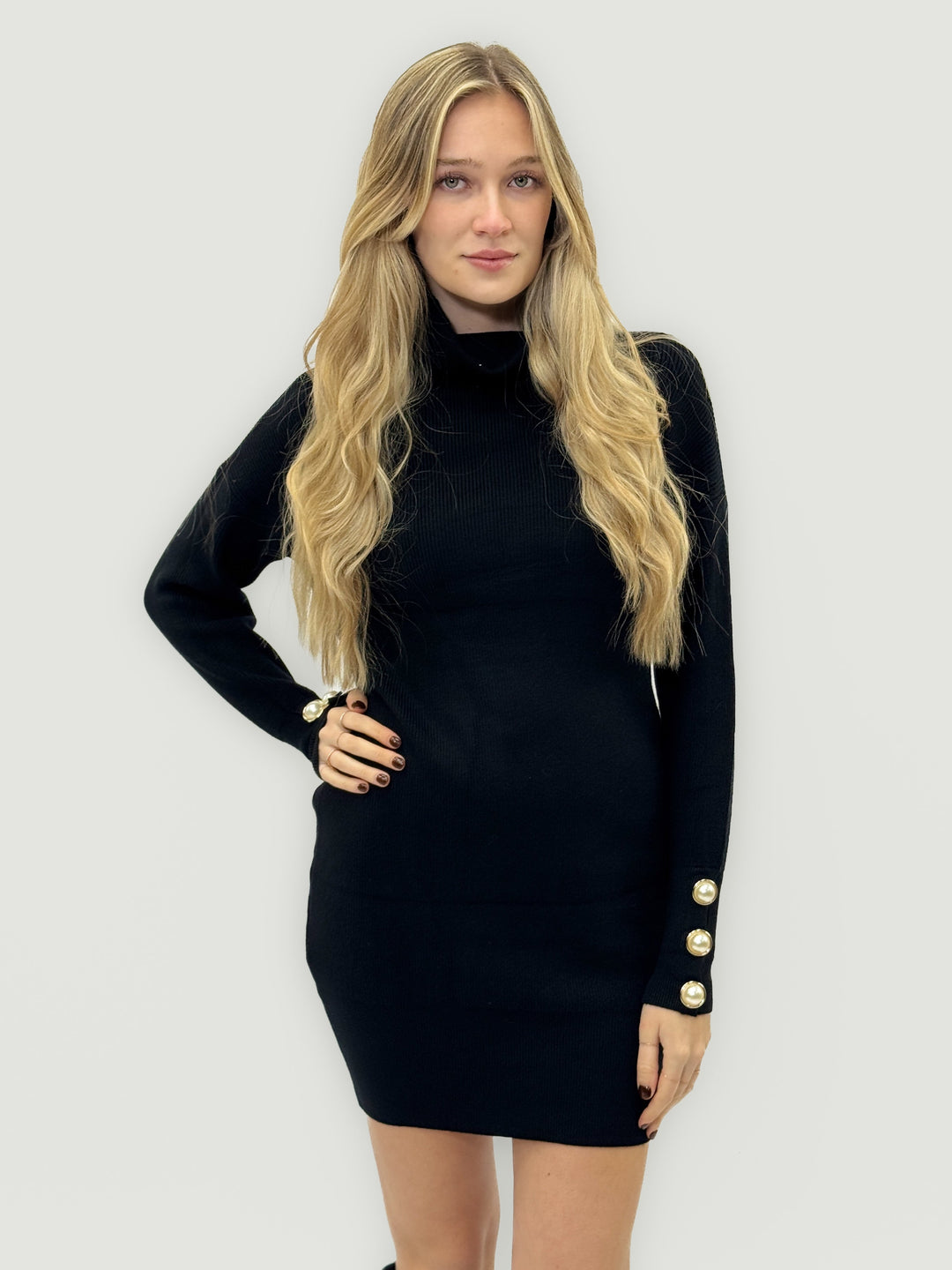 Emma & Rose soft knit turtleneck — women's knitwear