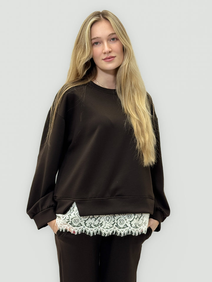 Tessa™  |  Casual Set soft luxurious fabrics Detail