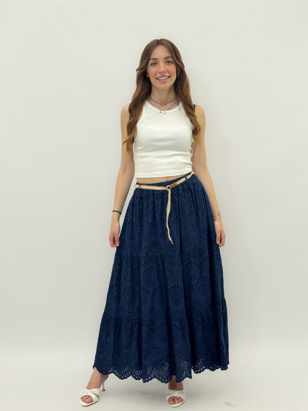 Ursula™  |  Long soft luxurious fabrics Skirt