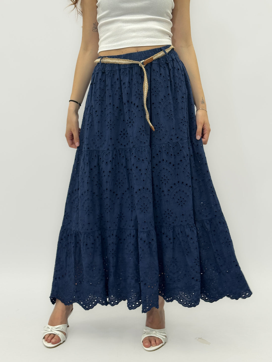Ursula™  |  Long soft luxurious fabrics Skirt