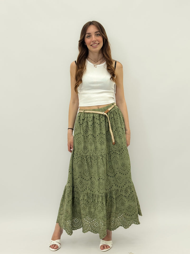 Ursula™  |  Long soft luxurious fabrics Skirt