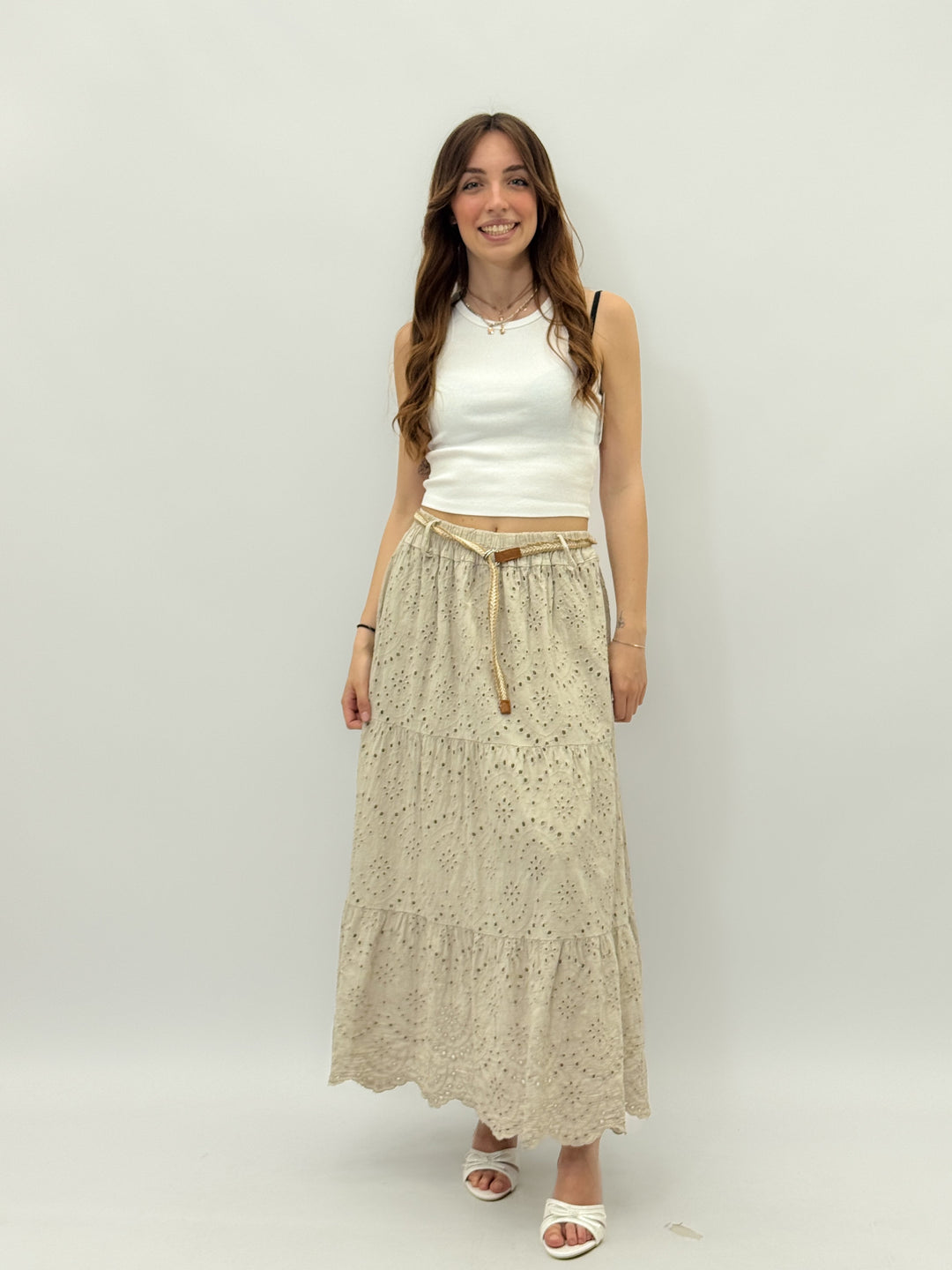 Ursula™  |  Long soft luxurious fabrics Skirt