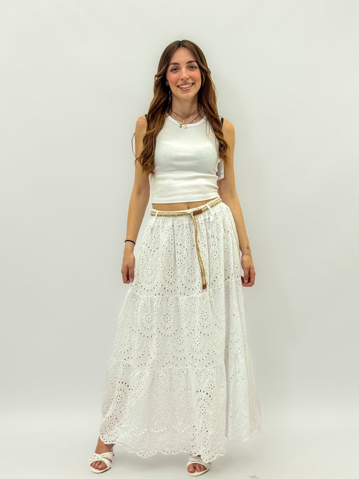 Ursula™  |  Long soft luxurious fabrics Skirt