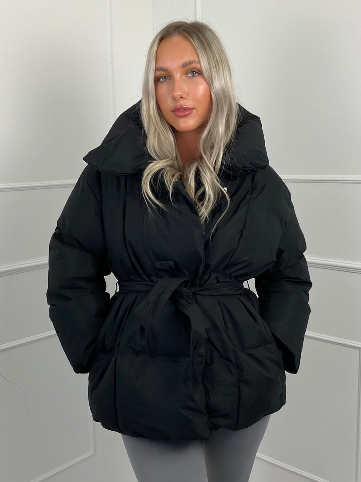 Erea Stylish Oversized Puffer Jacket, view 6 - Elena Harper