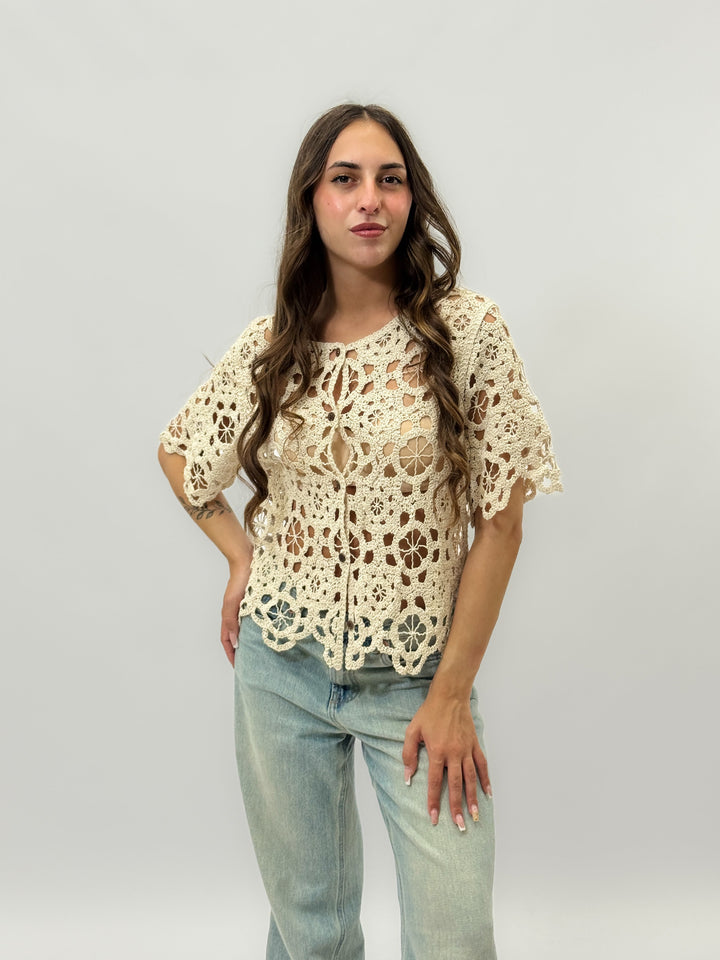 Ilse™  |  Crochet Cardigan