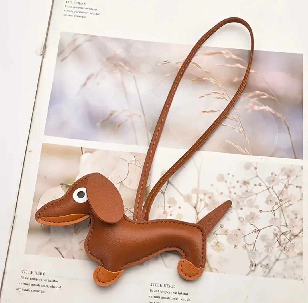 Charlize™  |  Dachshund-Shaped Bag Charm