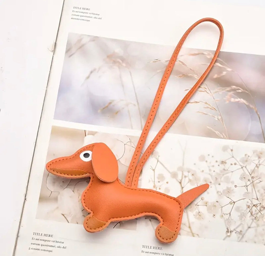 Charlize™  |  Dachshund-Shaped Bag Charm