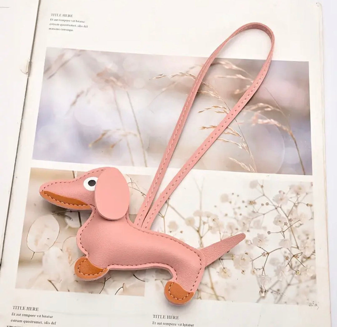 Charlize™  |  Dachshund-Shaped Bag Charm