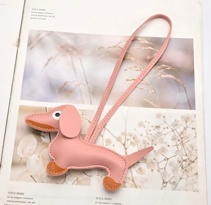 Charlize™  |  Dachshund-Shaped Bag Charm