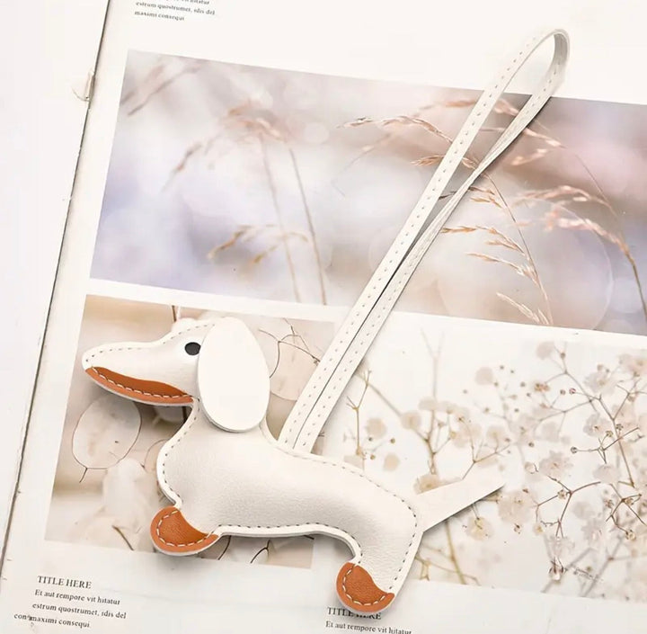 Charlize™  |  Dachshund-Shaped Bag Charm