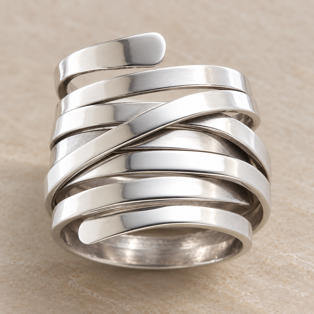 Bliss Large Vintage Ring, view 3 - Elena Harper