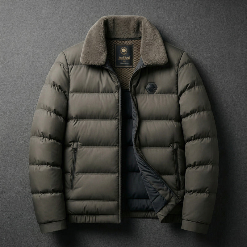 Cameron Light Down Jacket, view 3 - Elena Harper