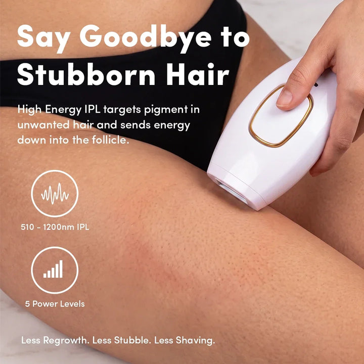 IPL Hair Removal Device for Home Use - Painless Hair Removal