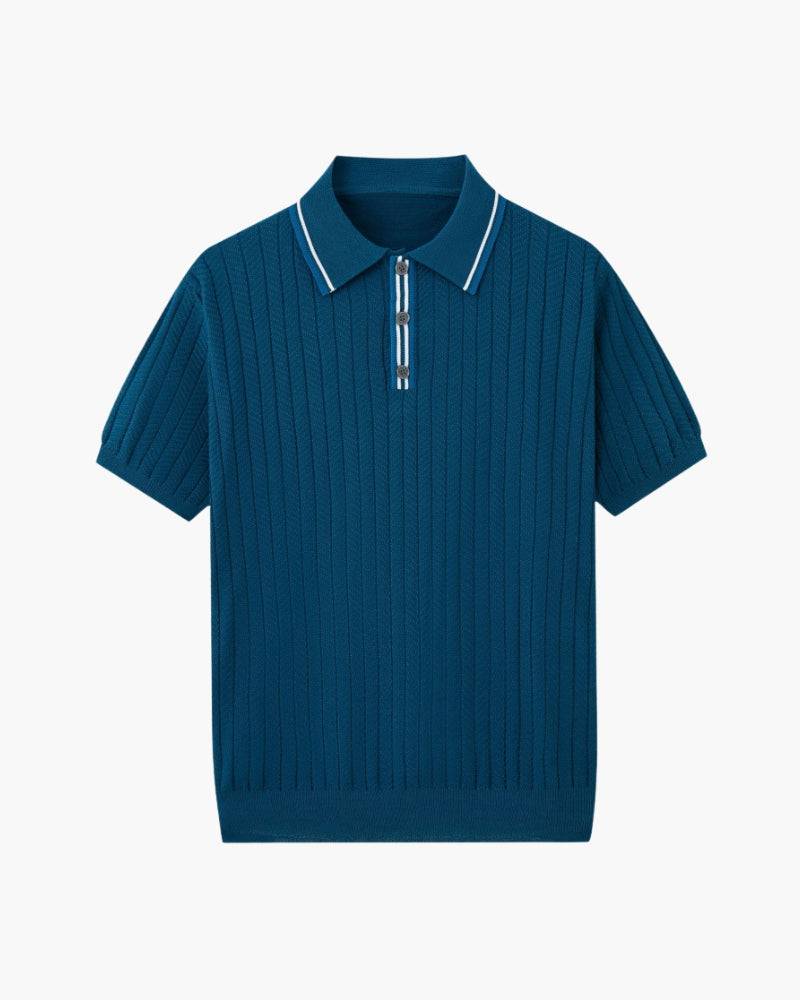 Emma & Rose knit polo — men's winter knitwear
