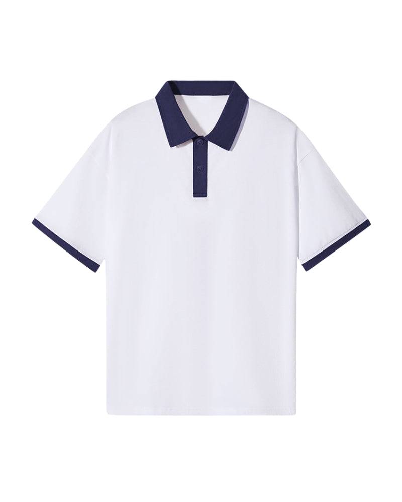 Klaas™ Como Knit Polo T-shirt by Emma & Rose Manhattan, featuring a classic knit design in a casual, stylish fit.