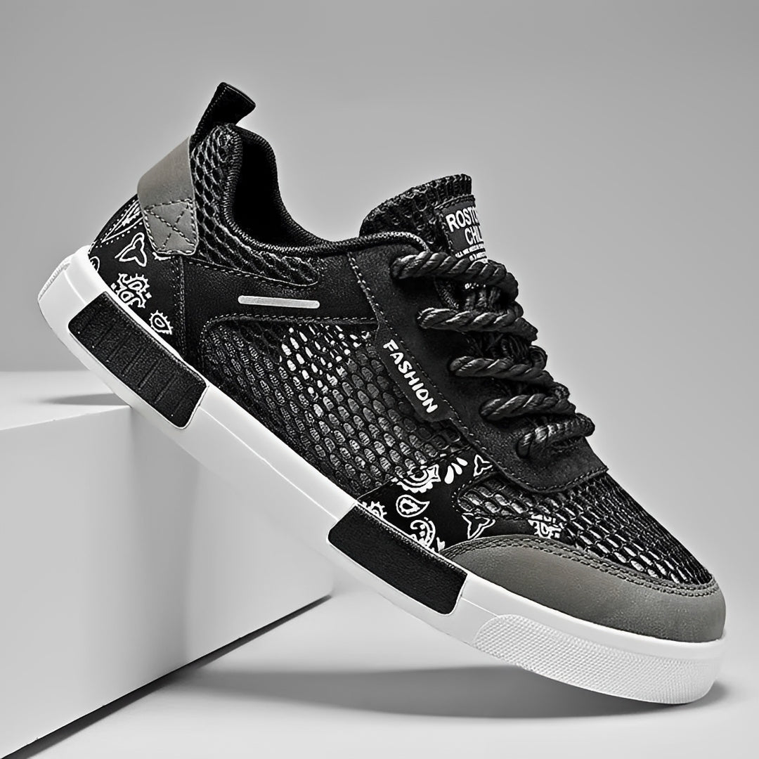 Bruce Stylish Comfortable Sneakers, view 3 - Elena Harper