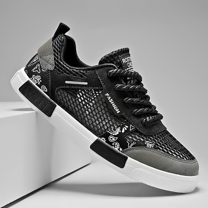 Bruce Stylish Comfortable Sneakers, view 3 - Elena Harper