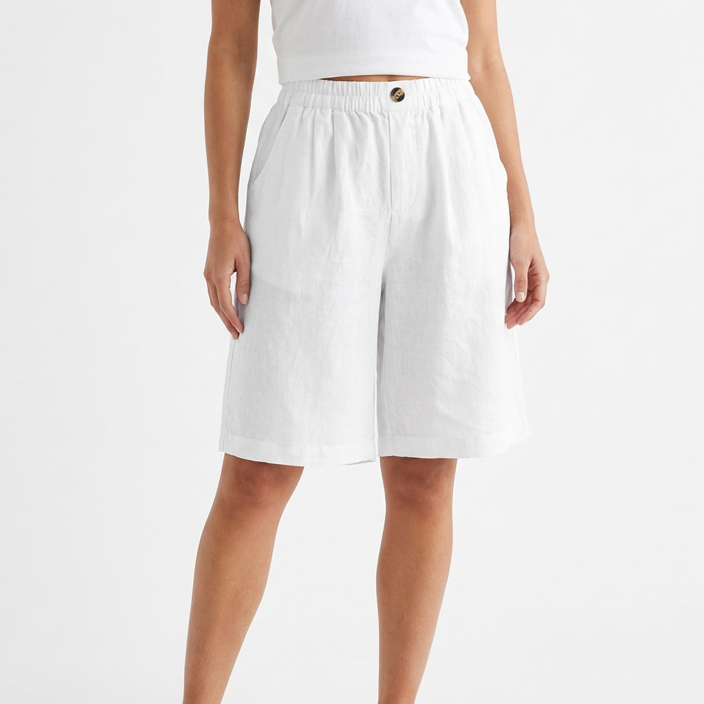 Inés | Women's Casual Wide-Leg Shorts