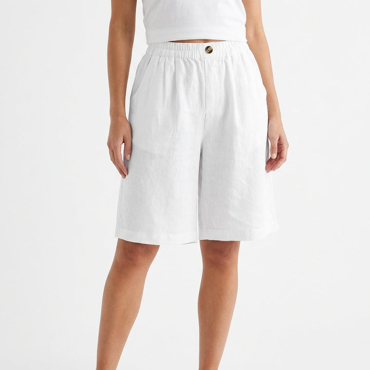 Inés | Women's Casual Wide-Leg Shorts