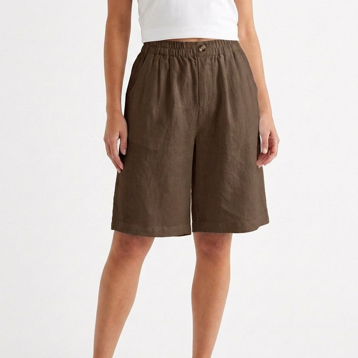 Inés | Women's Casual Wide-Leg Shorts