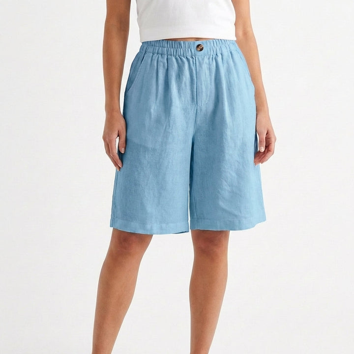 Inés | Women's Casual Wide-Leg Shorts
