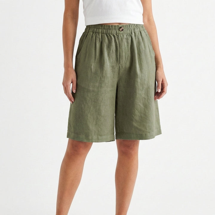 Inés | Women's Casual Wide-Leg Shorts