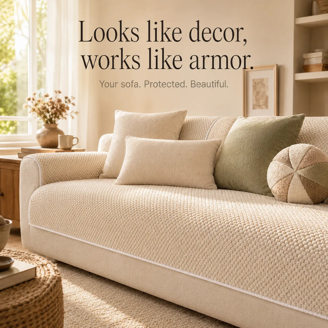 Anti-Slip Pet Sofa Cover – Plush Sofa Protector