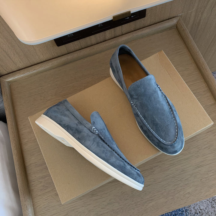 Aaron | Men's Vintage Slip-On Loafers - Smart Casual