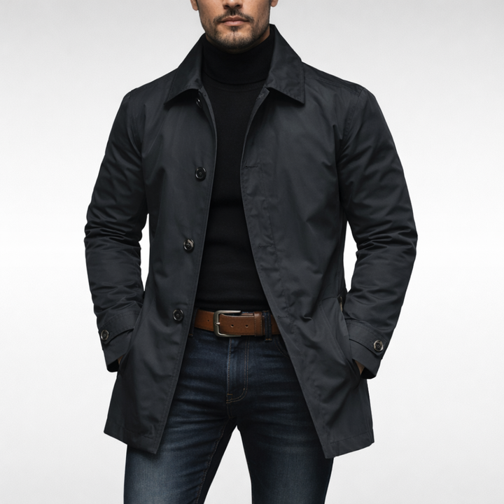 Classic Coat for Men - Elena Harper