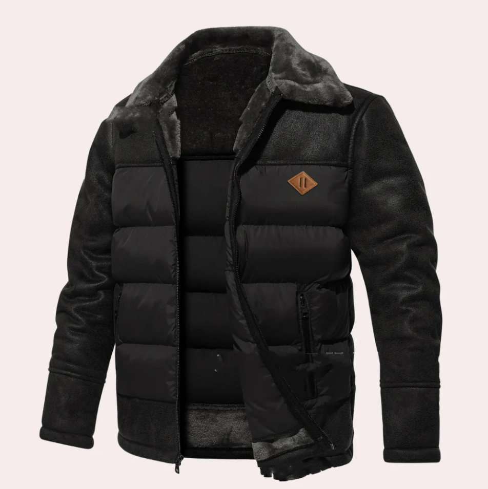 Men's winter jacket, cozy and high quality