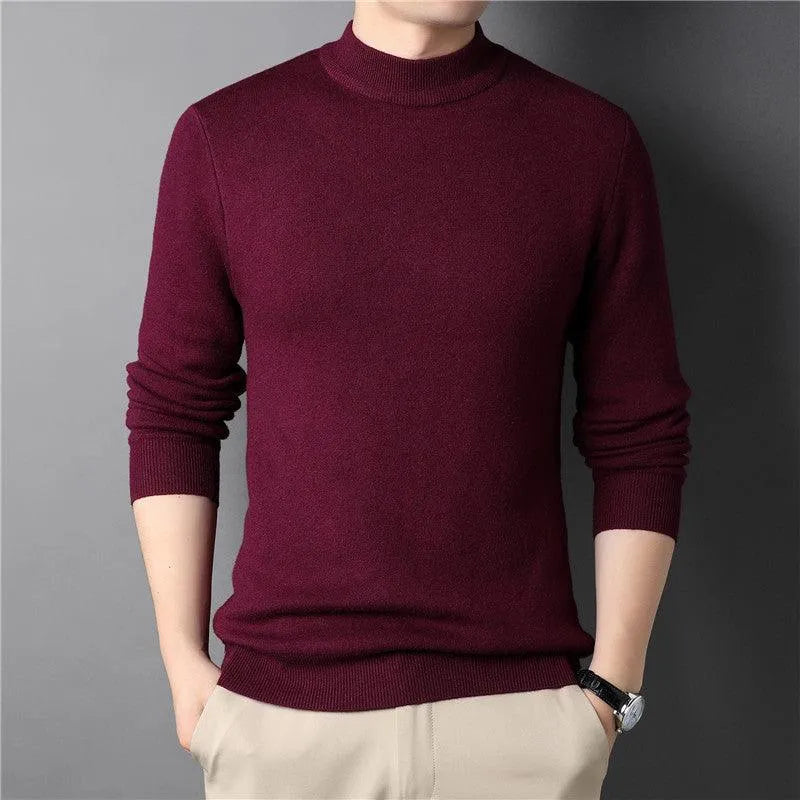 Men's Sweater Elegant Style High-Quality Materials Perfect for Daily Use, view 6 - Elena Harper