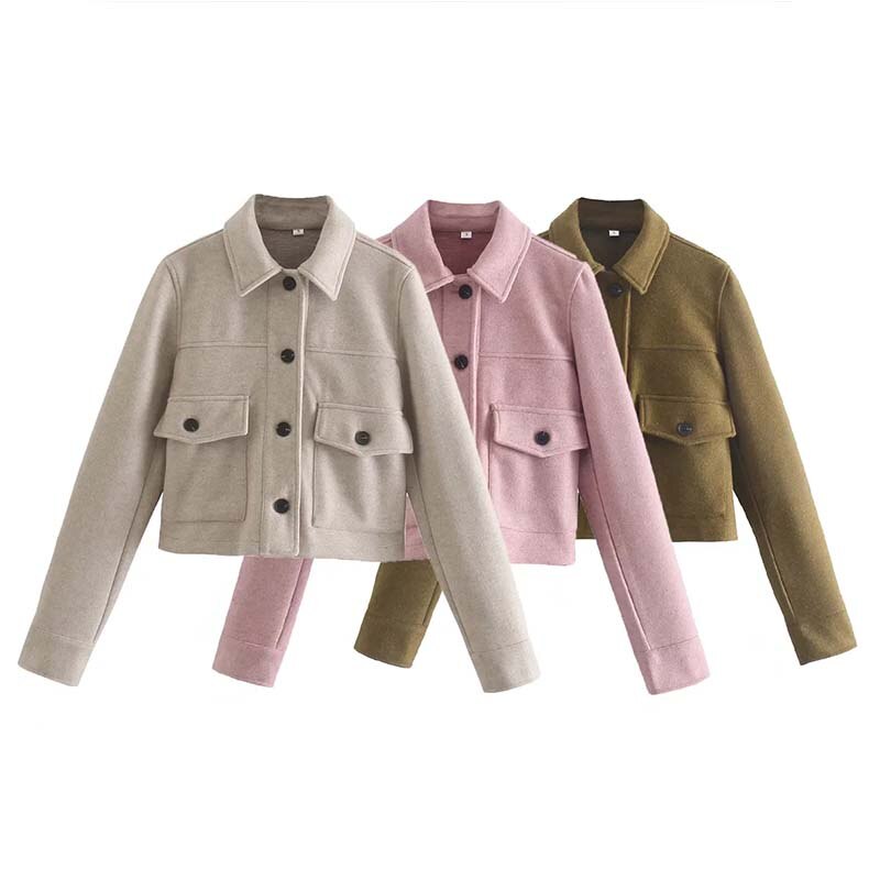Women's Jacket Short Design & Timelessly Refined, view 4 - Elena Harper